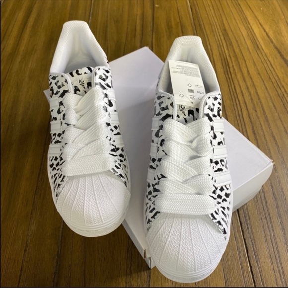Adidas Superstar casual leopard shoe sneaker - Picture 5 of 14